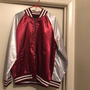 Indian tribe designed bomber jacket